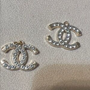 Gold and Silver Crystal charms